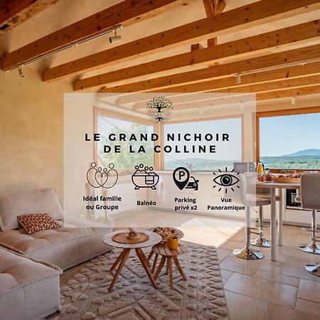 米齐格Le Grand Nichoir De La Colline - Parking - Wifi别墅 外观 照片